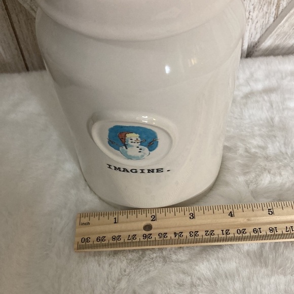 Rae Dunn Snowman Imagine Canister - Picture 7 of 7